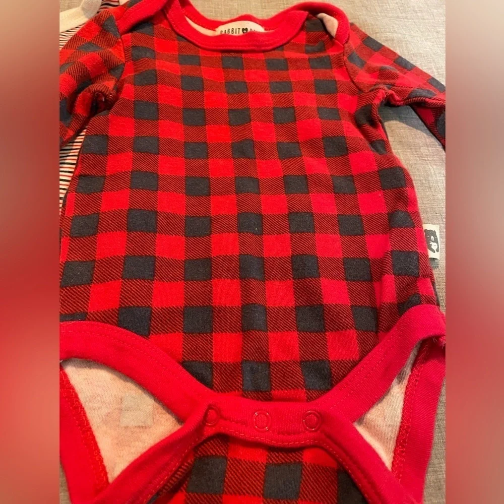 Bundle of 2 long sleeve onesies